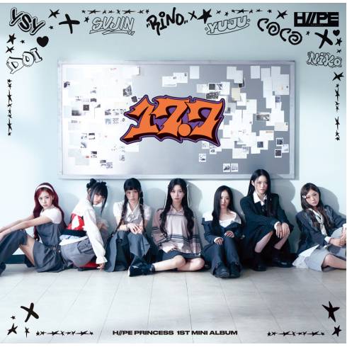 PRE-ORDER] H//PE PRINCESS 1ST MINI ALBUM '17.7' (REGULAR EDITION)